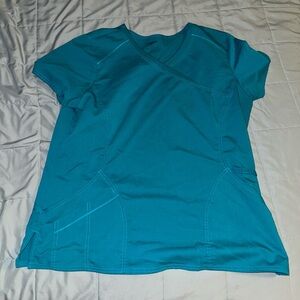 Scrubstar Women's Blue Scrub Top